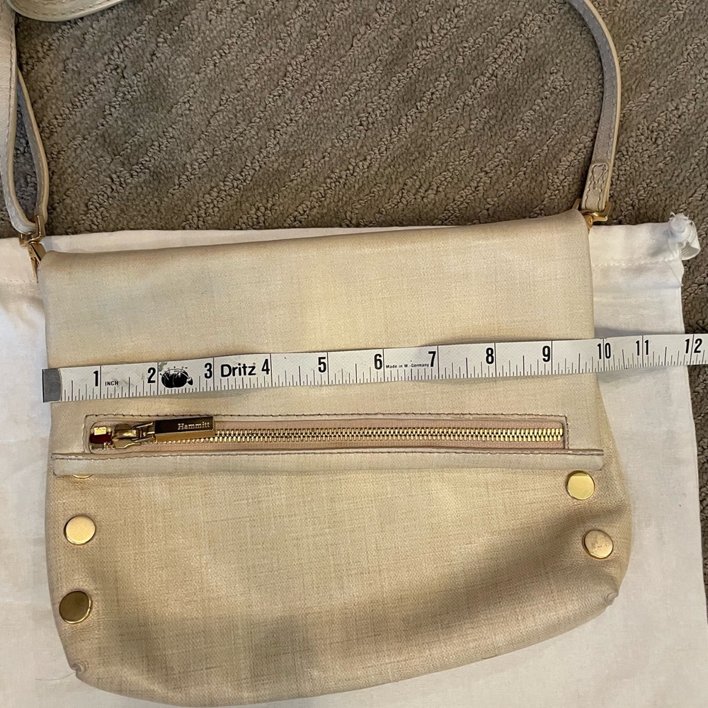 Hammitt Beige Crossbody Bag with Gold Accents - Picture 7 of 7